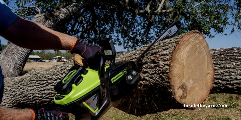 greenworks chainsaw troubleshot