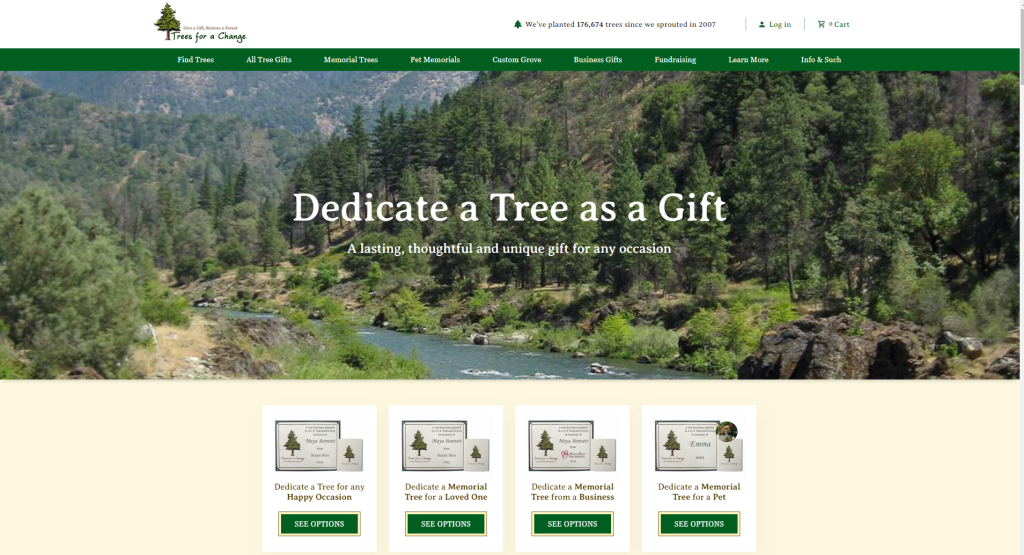 Trees for a change